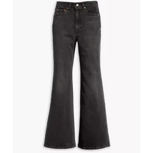 New Levi's 28x32 Premium Ribcage Bell Women's Jeans On The Town Black thumbnail 7