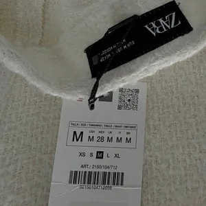 ZARA 2025 Collection Boucle Ecru Skort M 8-10 NWT thumbnail 3