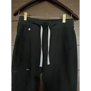 Figs Women's Zamora Jogger Scrub Pants Black EUC SIZE Medium thumbnail 4