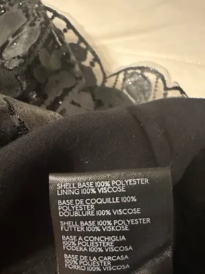 Free People All That Glitters Shimmery Black Lace Mini Dress — Size M thumbnail 11