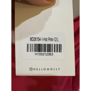Hello Molly‎ FIT IN EVERYWHERE MINI DRESS PINK Size 8 Sheer Mesh Ruched Barbie thumbnail 6