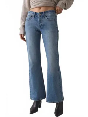 UO BDG Teo Relaxed Low-Rise Bootcut Jeans Urban Outfitters NWT Alberta 34 thumbnail 2