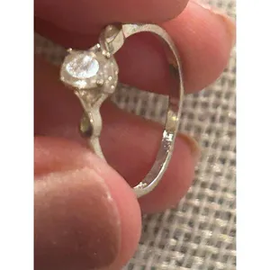 A461 ring band size 6.75 925 sterling silver Gray thumbnail 7