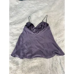 Vintage Victoria’s Secret Purple Satin Cami Top Fairycore90s Y2K thumbnail 2