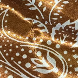 Bundle of 2 Satin Bandana Scarves | Brown & Sage | 100% Polyester thumbnail 6