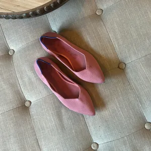 ROTHY'S The Point Retired Knit Upper Slip-on Pointed Flats Pink Size 7 thumbnail 8