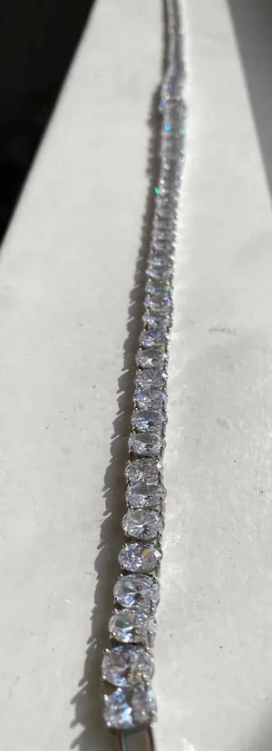 18” Silver Sterling 100% Cz Diamond. thumbnail 8