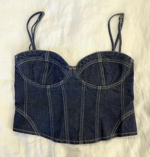 Princess Polly Jean Corset Tank Top thumbnail 1