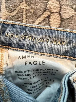 American Eagle Mom Straight Jeans thumbnail 4