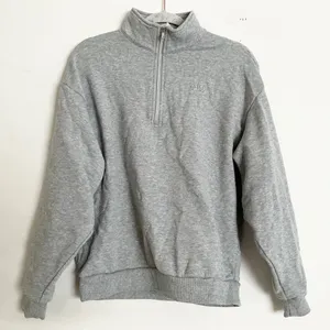 Alo Yoga Accolade 1/4 Zip Pullover Athletic Heather Grey XS thumbnail 2