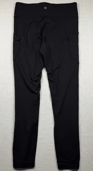 Lululemon Invigorate High-Rise Tight Women’s Size 10 Black Side Pocket Leggings thumbnail 1