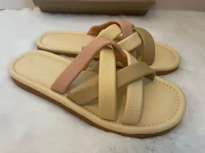 the leeandra slide leather sandal NWT thumbnail 2