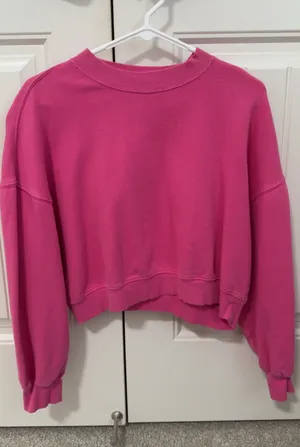 Old Navy Pink Crewneck thumbnail 1