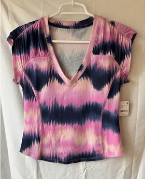 Free People Movement True North Tee Heatwave Magenta Pink Size Extra Small thumbnail 1