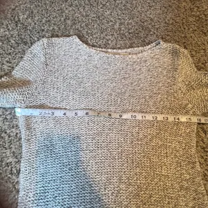 LOFT Marled‎ Knit Sweater Long Sleeve Pullover Women's XS Grey thumbnail 5