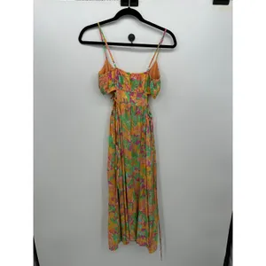 Lost‎ + Wander Womens Floral Tropical Maxi Dress Sz XS Beach Vaca Cruise Resort thumbnail 2