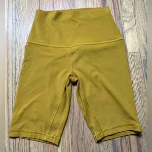Lululemon align shorts gold spice 2 8” thumbnail 1