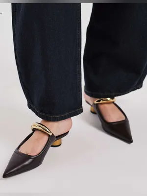 NEW JW PEI Women's Helena Pierced Mules 9 thumbnail 2