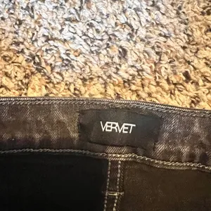 VERVET‎ Women Ankle Skinny Fit Jeans Gray Black Stripe Size 24 thumbnail 2