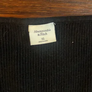 Abercrombie & Fitch Black Ribbed Top thumbnail 2