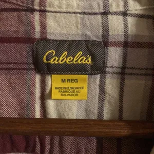 Cabela’s Women’s Stretch Flannel Shirt size medium thumbnail 3