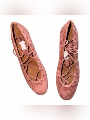 NEW Madewell Remy Wraparound Ankle Strap Kitten Heel Pump 8.5 M, ROSY MAUVE thumbnail 7