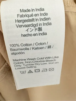 J Crew Button-front 100% cotton poplin midi dress smocked back sleeveless tan 4 thumbnail 10