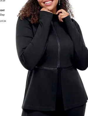CAbi Black Transformable Relax Jacket thumbnail 2