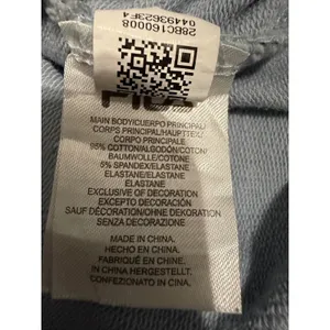 Fila Women Medium Light Blue Crewneck Sweatshirt Cotton Blend French Terry Retro thumbnail 10