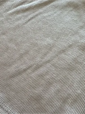 Ribbed one shoulder crop top thumbnail 2