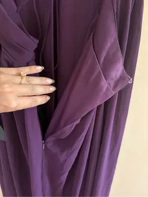 Lulus Soiree Celebration Purple Ruffled Lace-Up Maxi Dress Size XL Formal thumbnail 9