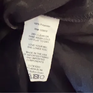Show Me Your Mumu Small Black Satin Jacquard Print Shirt Indie Sleaze 90s Grunge thumbnail 8