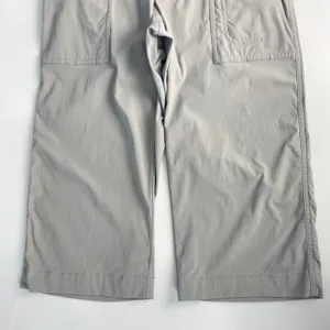 Lucy Capri Pants Athletic‎ Stretch Nylon Gray Women Size XS Cropped Pockets thumbnail 4