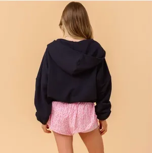 NWT! Blogilates Target X - Women's Marshmallow Full Zip Hooded Sweatshirt Size L thumbnail 2