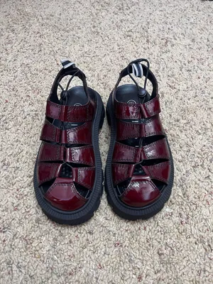 Miista burgundy sandals Red Size 6.5 thumbnail 2