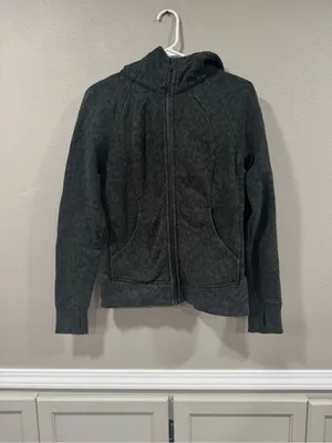 Lululemon Scuba Hoodie *Light Cotton Fleece Formation Camo Evergreen Multi thumbnail 5
