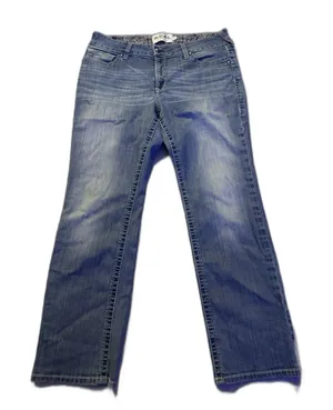 Ariat REAL Denim Women's Jeans Size 33s Mid Rise Straight Jeans thumbnail 1