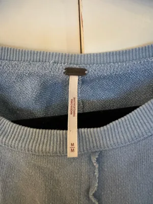Free People Oversized Open Back Sweatshirt thumbnail 4