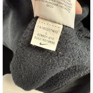 Nike Funnel Neck‎ Pullover Hoodie Women's Size Large Sportswear Black 828601-010 thumbnail 7