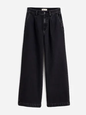 Madewell The Harlow Wide Leg Jean (Airy Denim Edition) Hollenbeck Wash SZ 28 EUC thumbnail 4