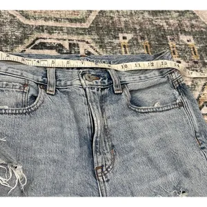 American Eagle Ripped Distressed Mom Jeans thumbnail 9