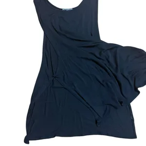 Brandy Melville Black Tank Top with open sides‎ one size thumbnail 7