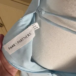 FAME and partners Dusty Blue Open‎ Back Maxi Dress Size 2 Prom Bridesmaid thumbnail 5