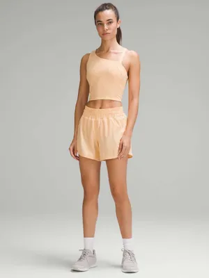 Lululemon Everlux‎ Asymmetrical Tennis Tank Top Summer Glow Square Dot thumbnail 9