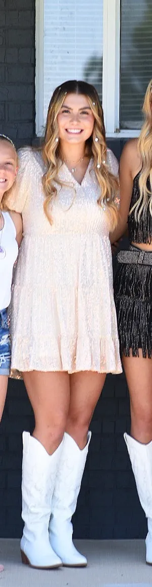 Sparkly Sequin Dress Multiple thumbnail 4