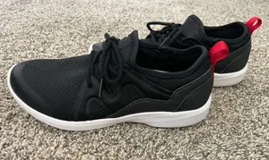 Women’s Vionic Storm Sneakers Black White Red Size 6.5 thumbnail 1
