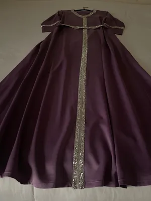 NWOT Stunning Lavender Formal Kaftan with Matching Belt Size S thumbnail 3