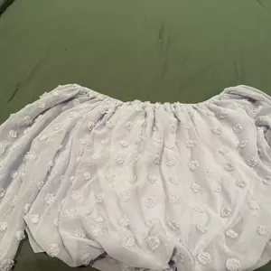 Miami Lavender Off-Shoulder Blouse thumbnail 6