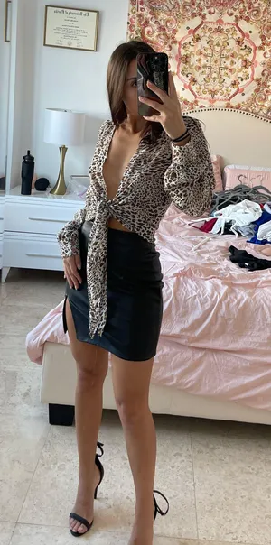 Animal Print Top thumbnail 1