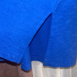 Lilly Pulitzer Size M Vibrant Blue Long Sleeve Tunic thumbnail 5